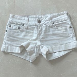 True Religion - Allie White Shorts